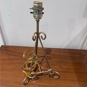 Vintage Brass Lamp